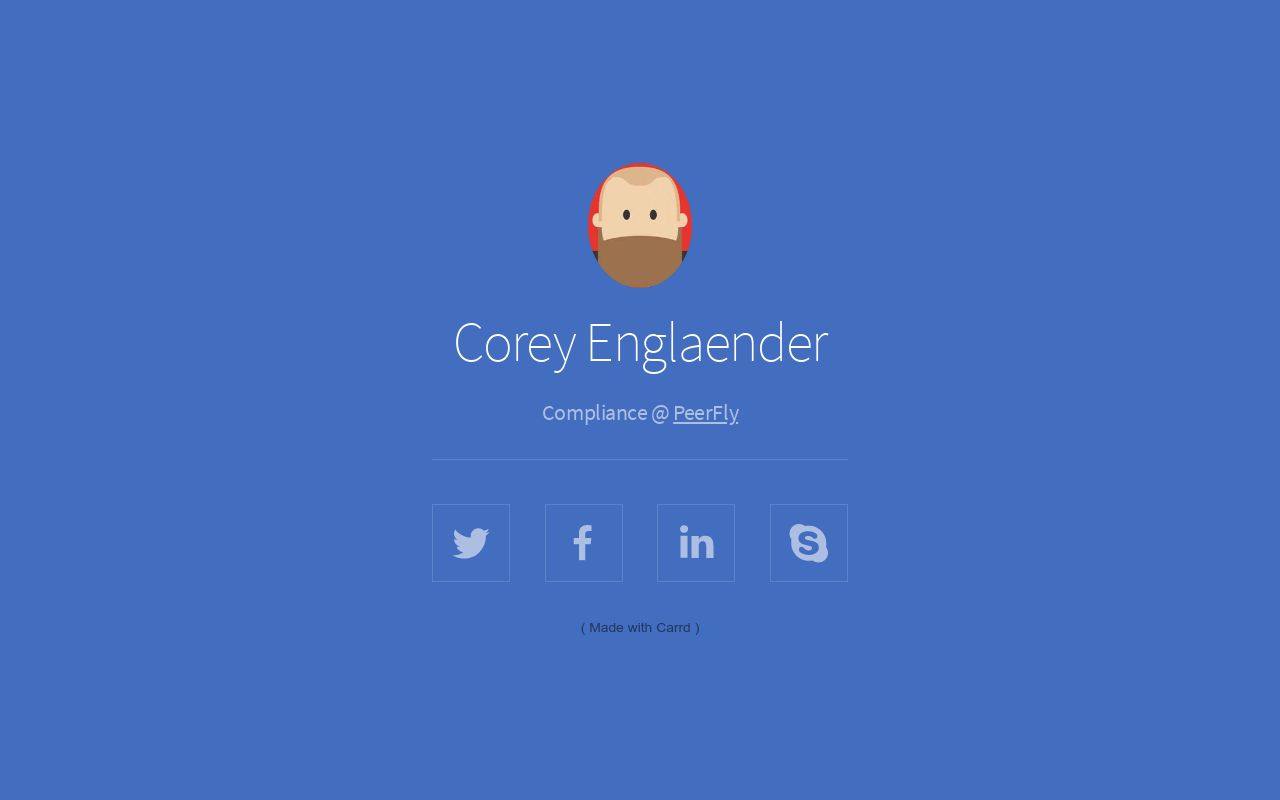 Carrd profile picture for @cor